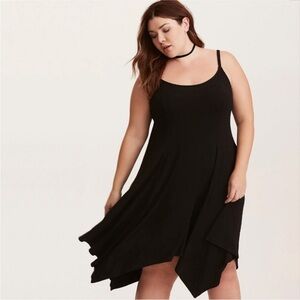 Torrid handkerchief hem jersey dress